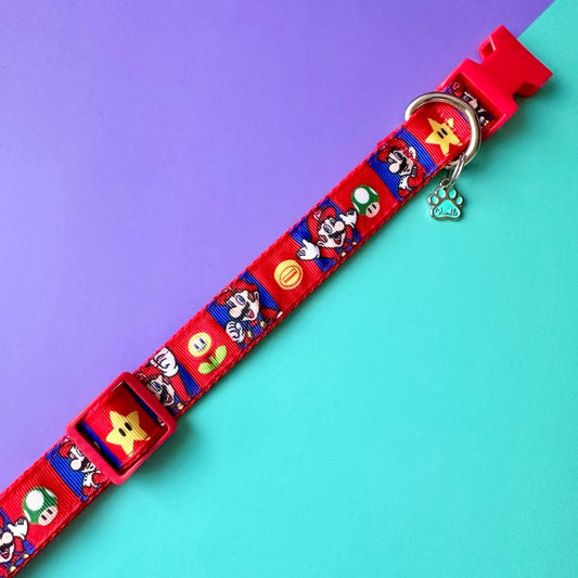 Collar para perros Mario Bros