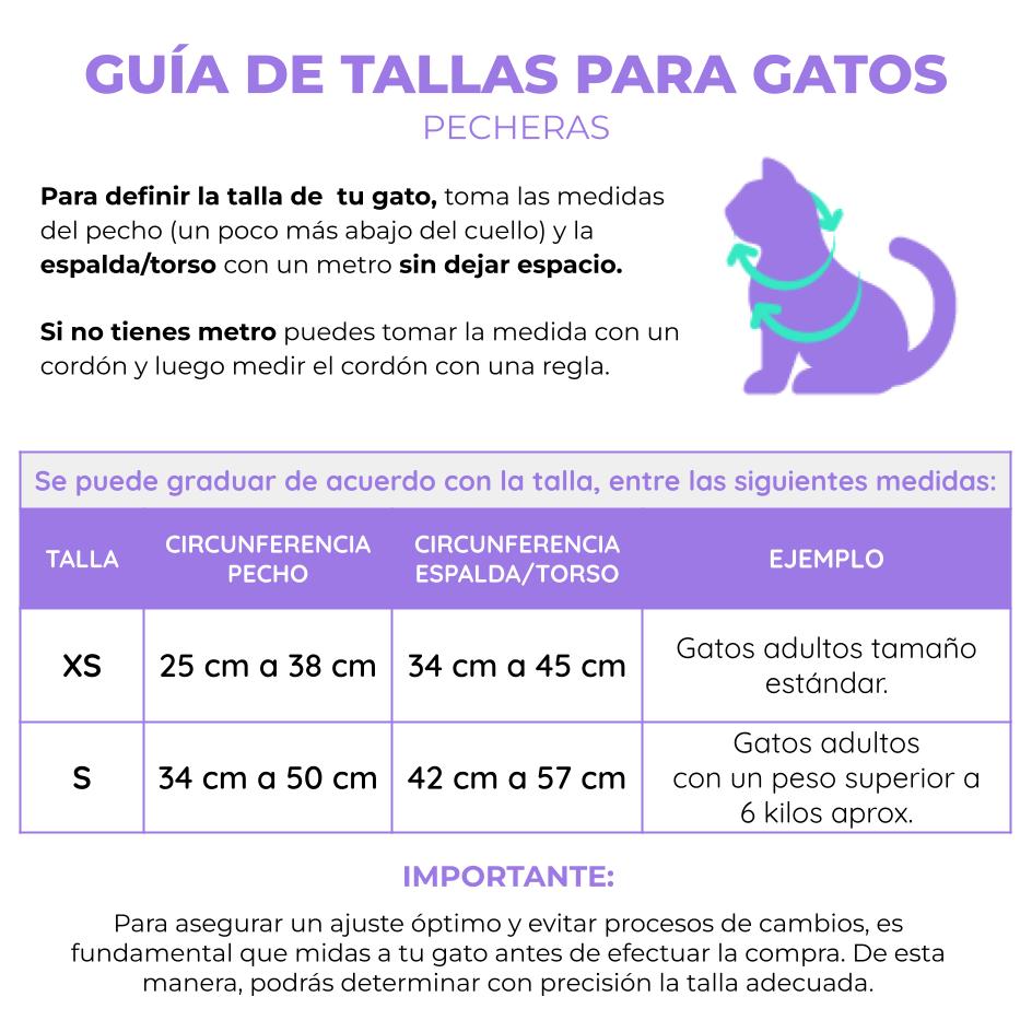 Pechera para gatos con correa Monstruos