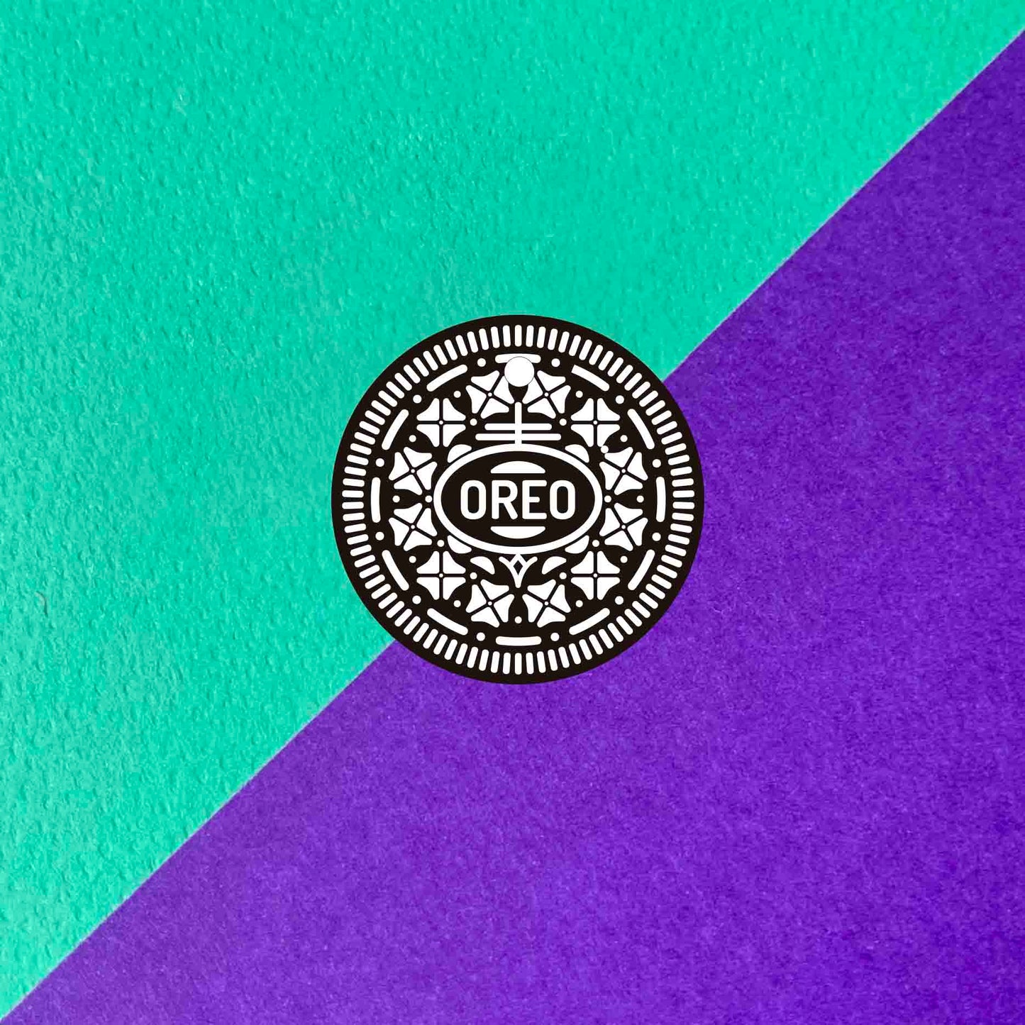 Placa de identificación Oreo